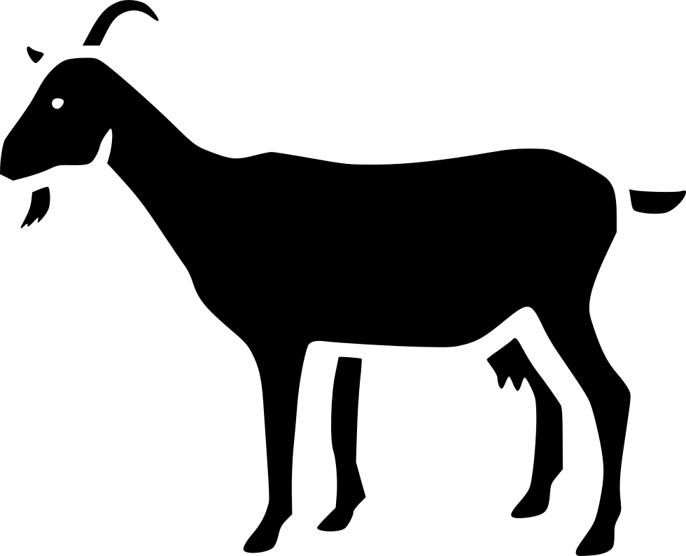 Png File Svg - Antelope Silhouette Clipart Transparent Png (980x794), Png Download