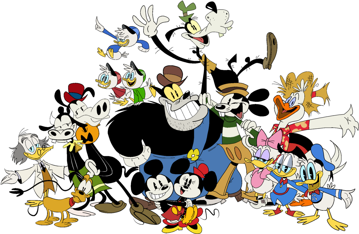 Tag - Scrooge - Mickey Mouse Shorts Pete Clipart (1280x838), Png Download