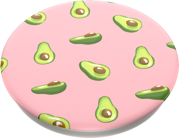 Avocados Pink, Popsockets - Cake Decorating Clipart (989x1000), Png Download