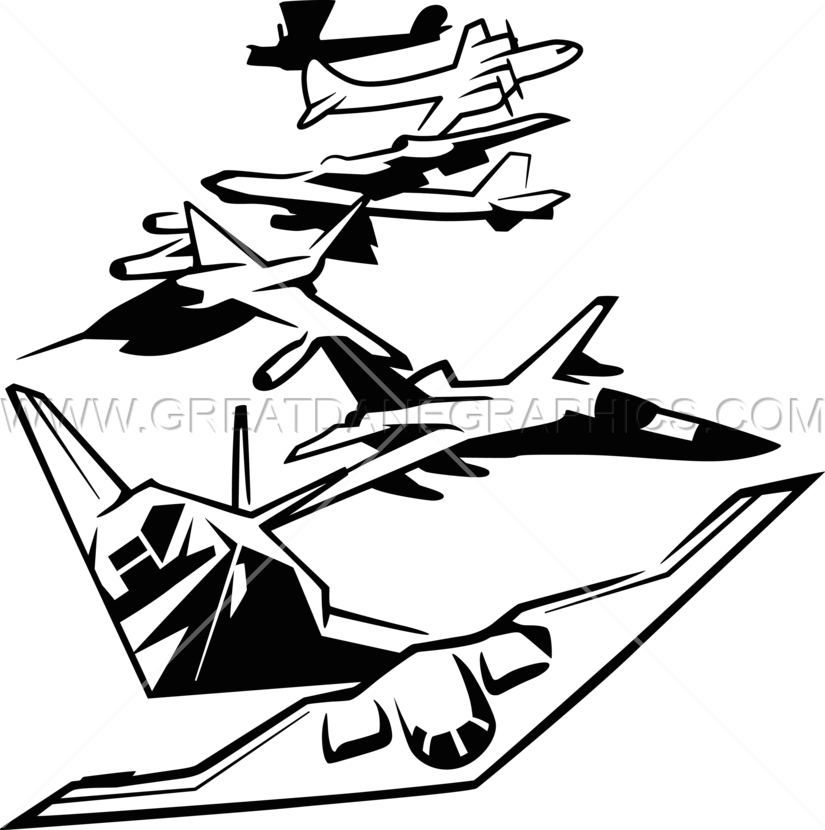 History Of The Bomber Plane Clipart (825x830), Png Download