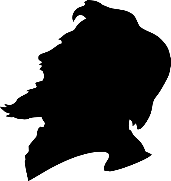 Small - Man Face Vector Png Clipart (564x598), Png Download