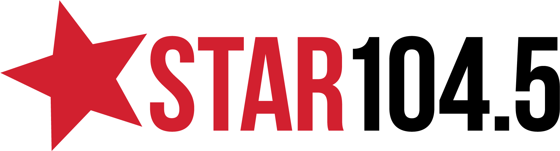 Star 104 - - Star 104.5 Clipart (2018x1426), Png Download