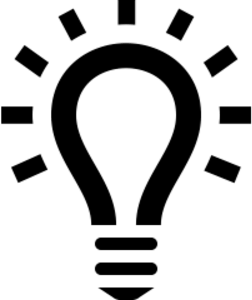 Deciding What Ideas To Take Forward And Which To Drop - Light Bulb Svg Icon Clipart (960x960), Png Download