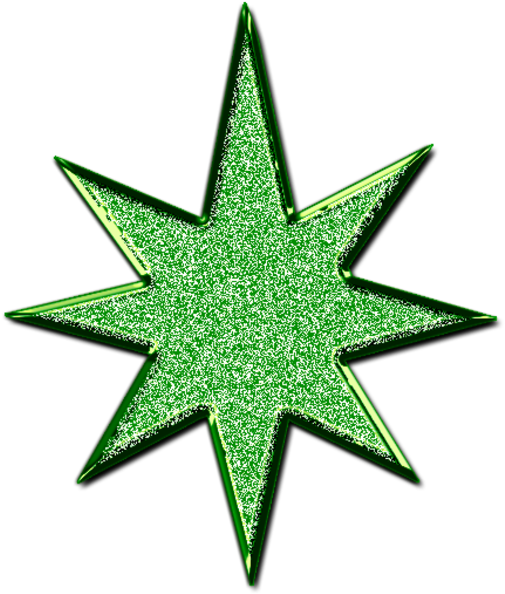D Glitter Green Free Images At Clker - Green Sparkle Clip Art - Png Download (600x600), Png Download