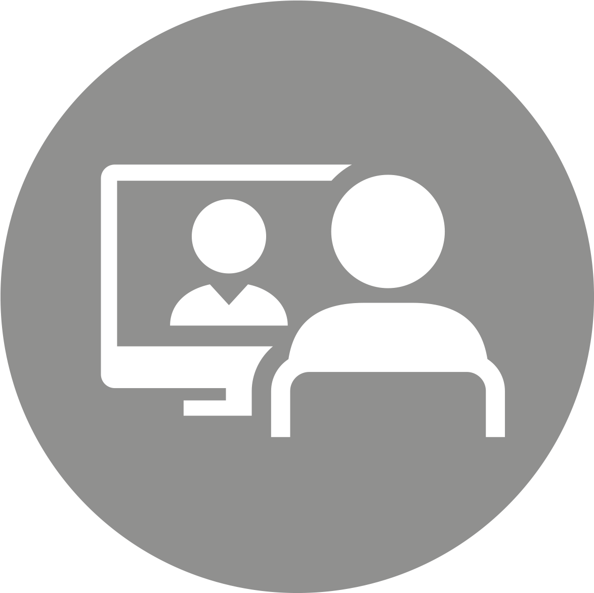 Learn More Icon - Silhouette Clipart (2400x1800), Png Download