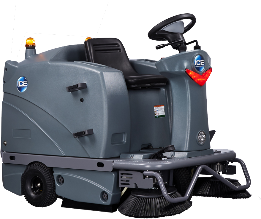 » Is1100 Rider Sweeper - Ice Sweeper Clipart (910x774), Png Download