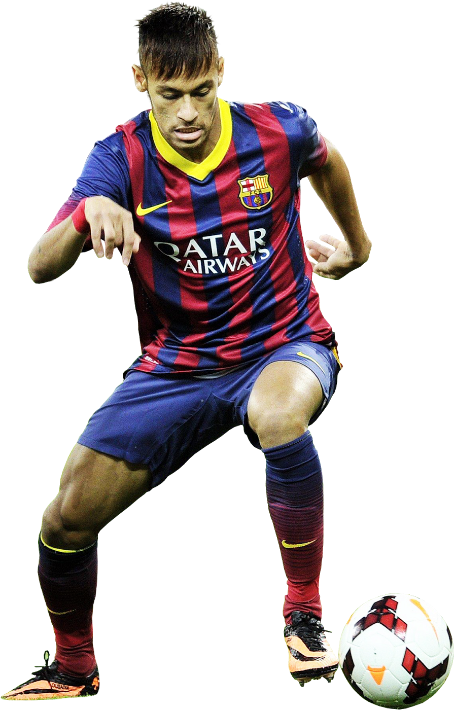 Football Pinterest - Neymar En El Barcelona 2014 Clipart (1095x1600), Png Download