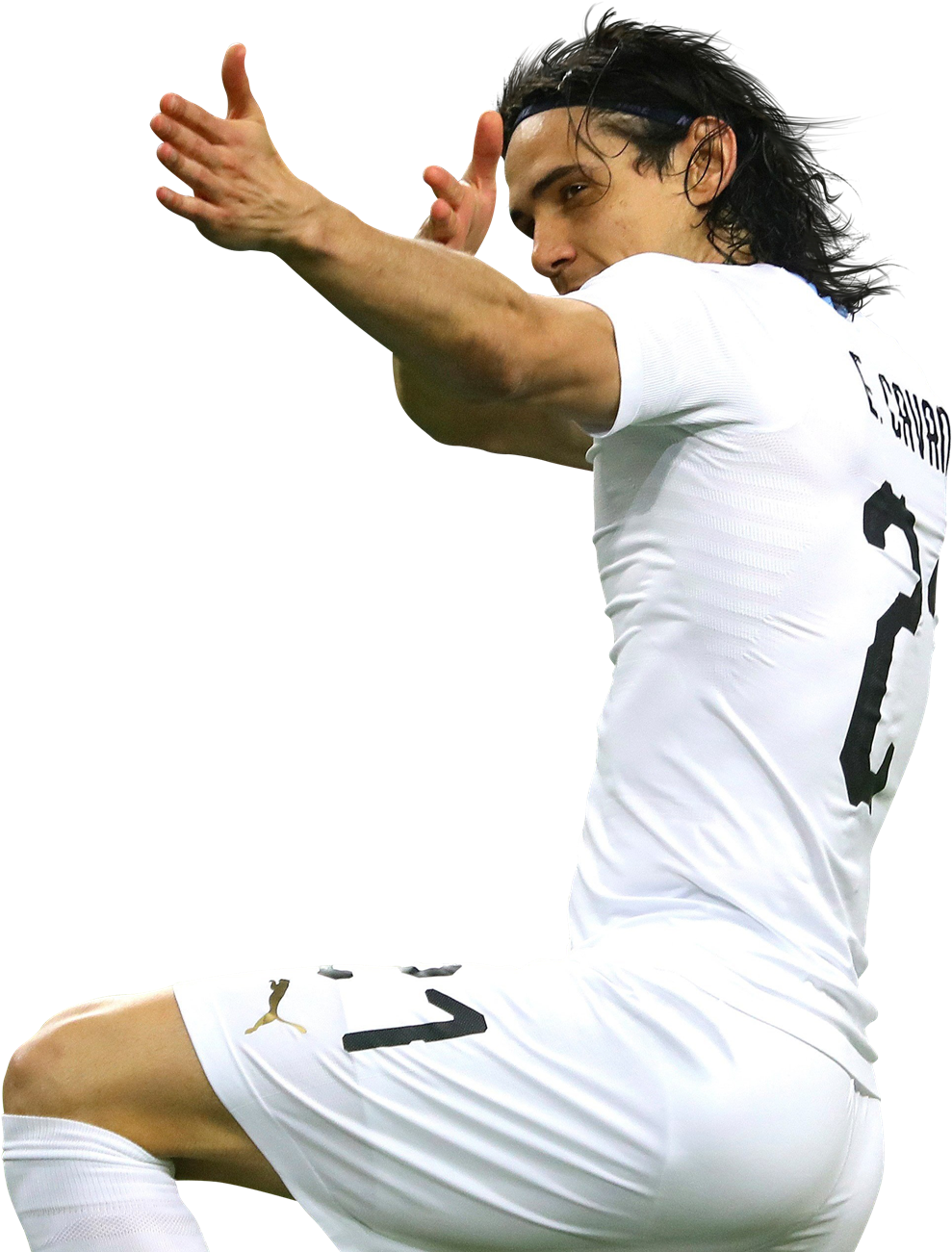 Edison Cavani, Uruguay, Paris Saint, Hubba Hubba, Guilty - Cavani Uruguay 2018 Png Clipart (1017x1300), Png Download