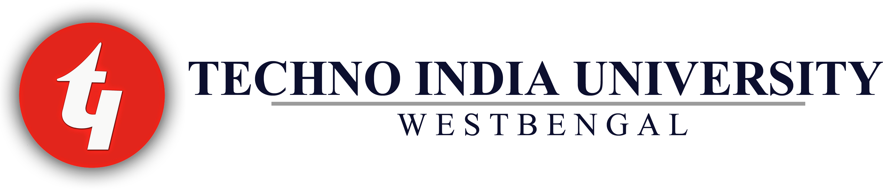 Tiu Logo - Techno India University Logo Clipart (3946x900), Png Download
