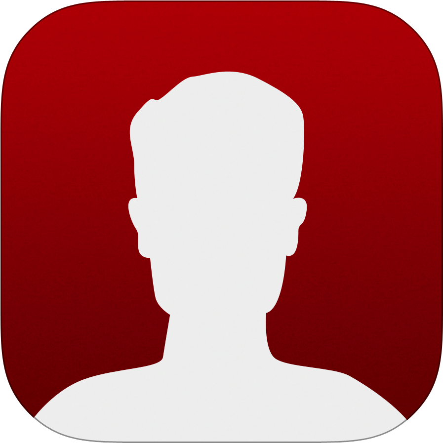 Users Icon - Red User Icon Png Clipart (1024x1024), Png Download