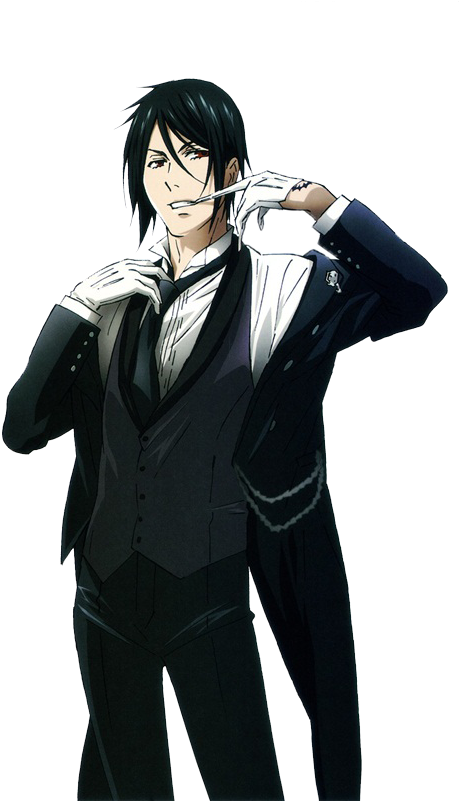 Undefined - Black Butler Sebastian Full Clipart (574x800), Png Download