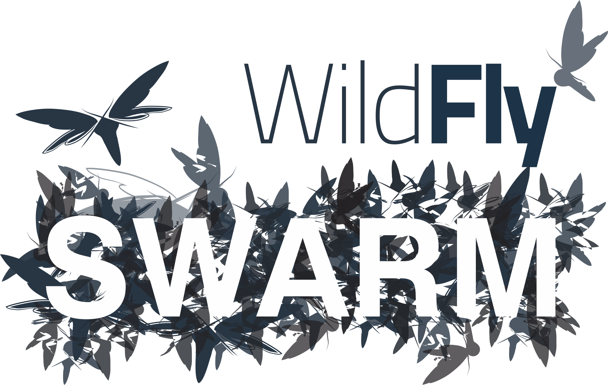 Wildflyswarm - Wildfly Clipart (2130x1349), Png Download