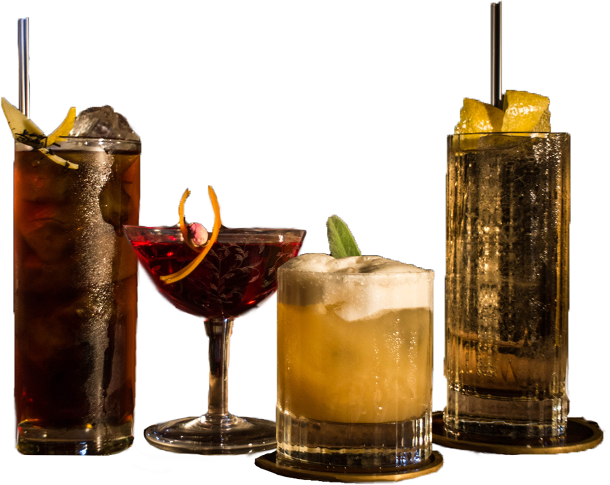 Cocktails & Long Drinks - Cuba Libre Clipart (1121x734), Png Download