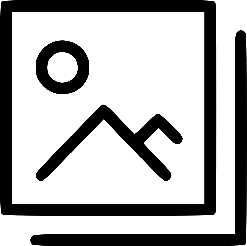 Png File Svg - Free Gallery Icon Png Clipart (981x980), Png Download