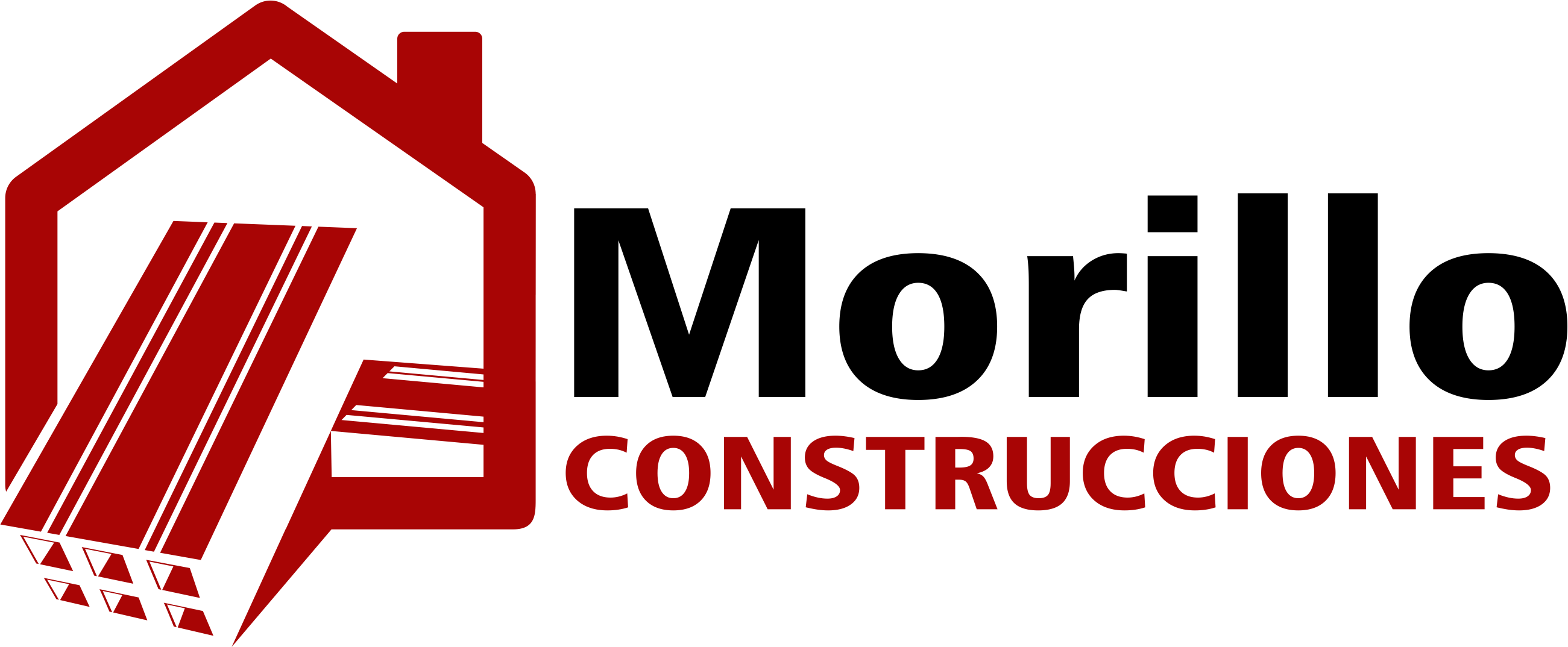Construcciones Morillo - Graphic Design Clipart (2601x1074), Png Download
