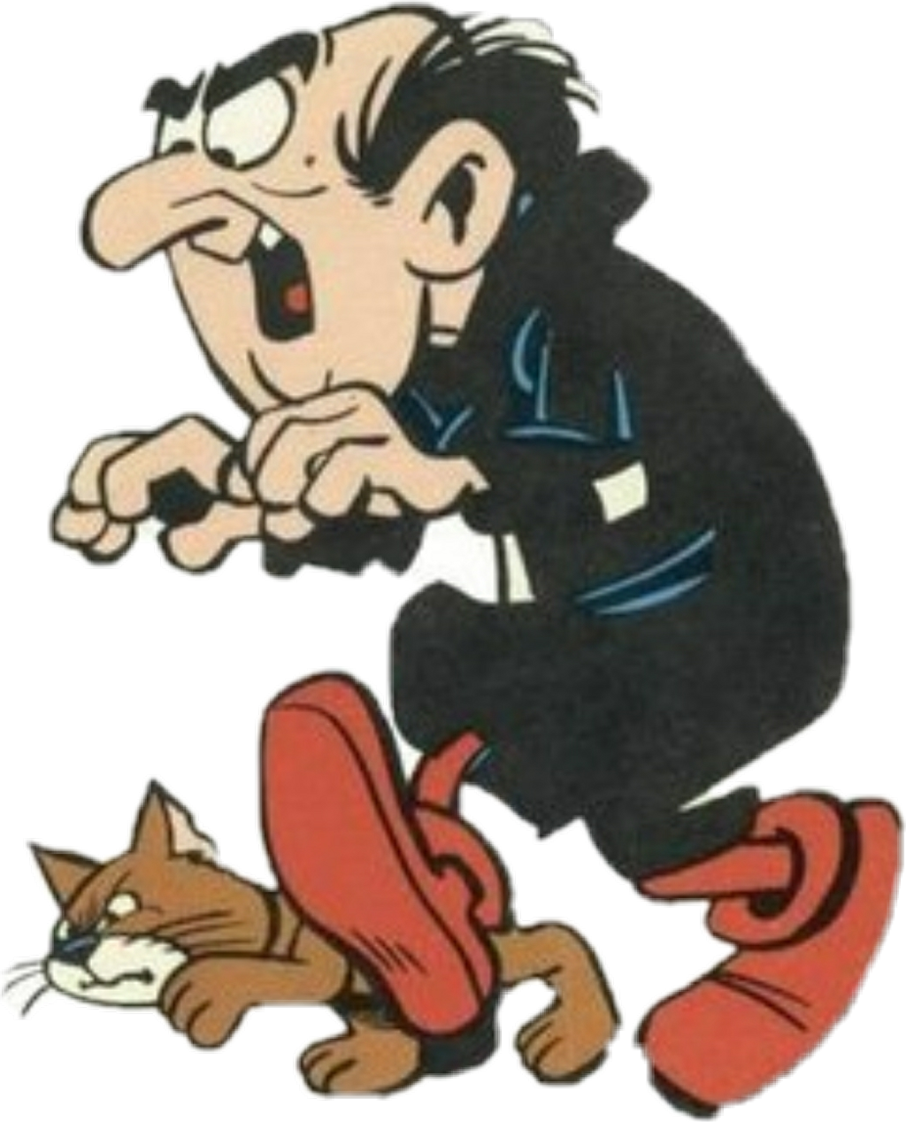 #gargamel - Ravengar Smurf Clipart (1024x1268), Png Download