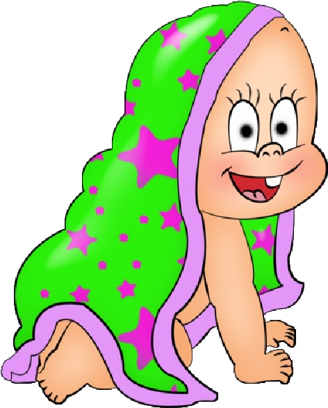 Transparent Background Clipart Baby Collection - Funny Looking Baby Cartoon - Png Download (600x600), Png Download