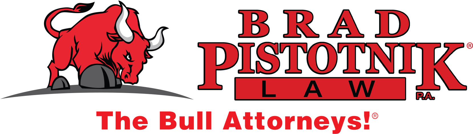 Brad Pistotnik Law - Brad Pistotnik Ad Clipart (1663x495), Png Download
