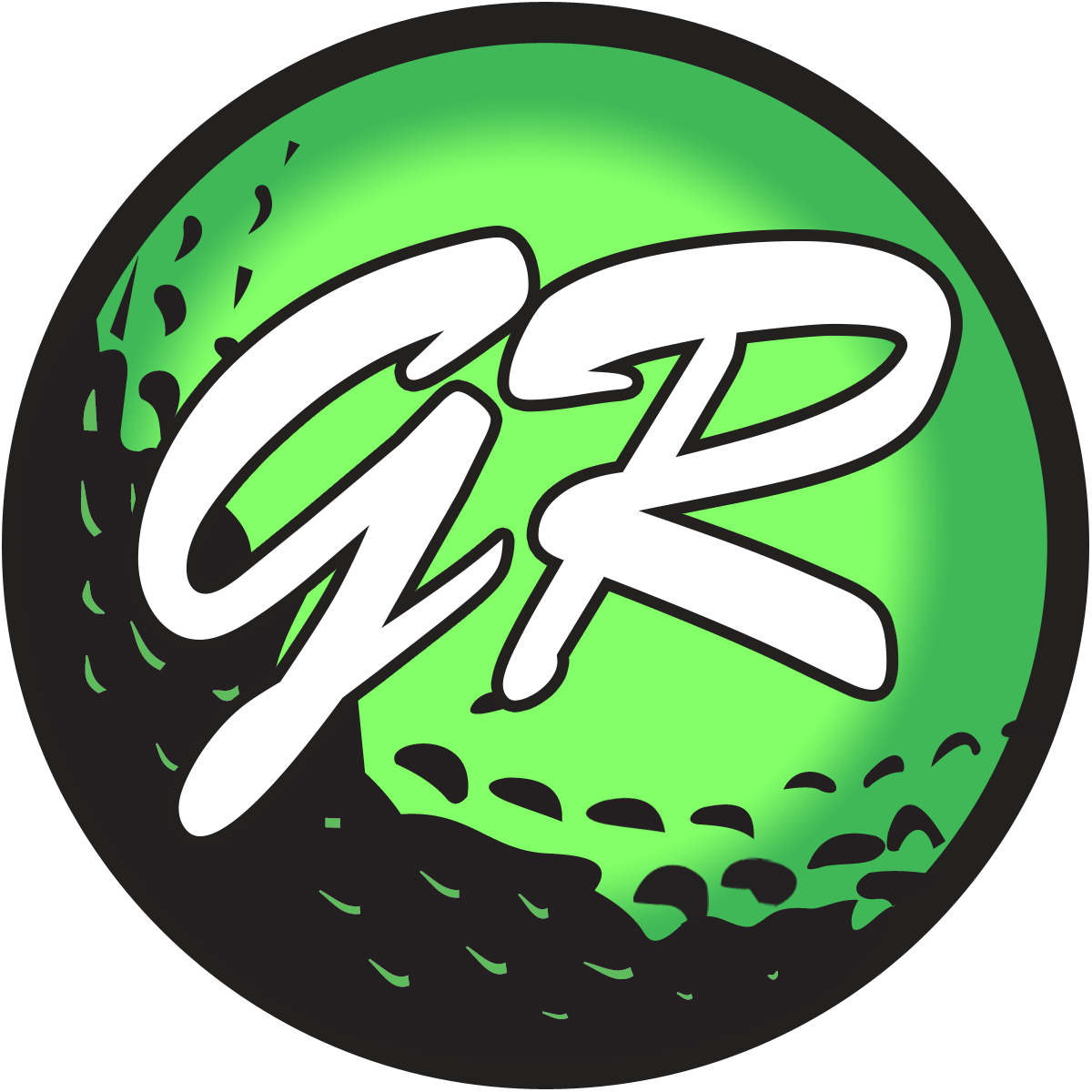 The Golfers Report - Circle Clipart (1200x1200), Png Download