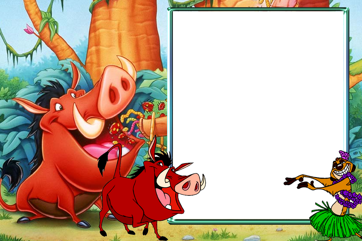 Melléklet Kivágott Képek - Timon And Pumba Clipart (1200x800), Png Download