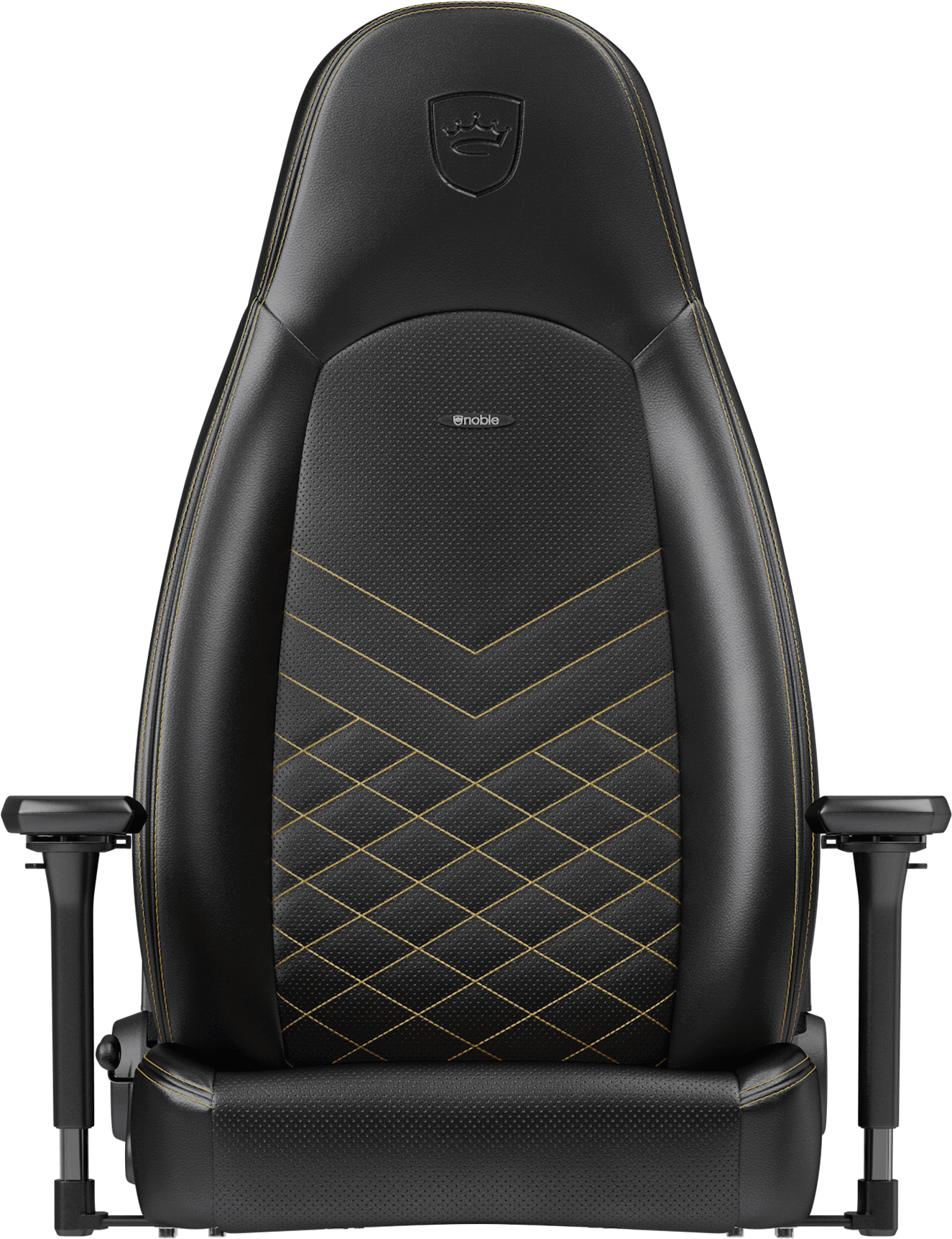 Icon - Noblechairs Icon Gold Clipart (1419x1853), Png Download