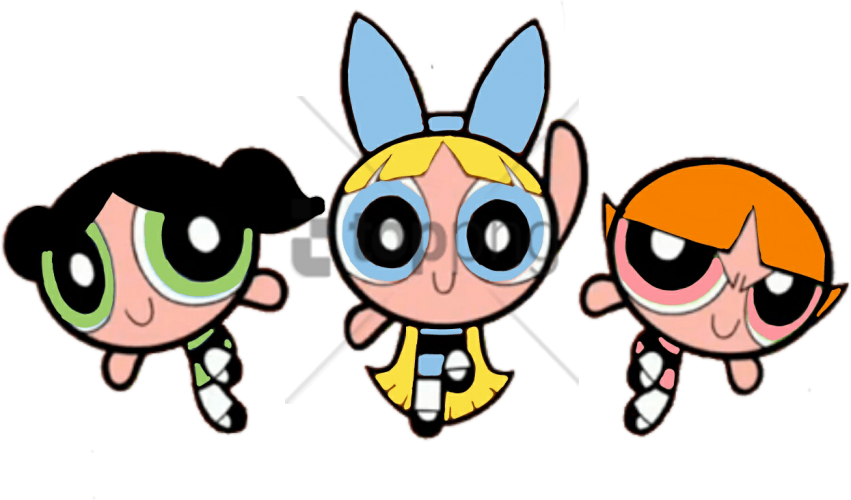 Free Png Dibujos De Las Chicas Superpoderosas Para - Powerpuff Girls Transparent Gif Clipart (851x500), Png Download