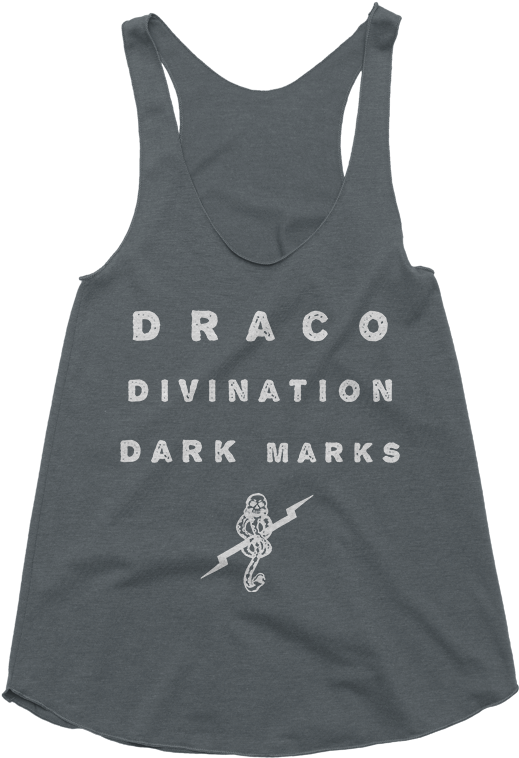 Draco, Divination And Dark Marks Tank Top - Active Tank Clipart (800x800), Png Download