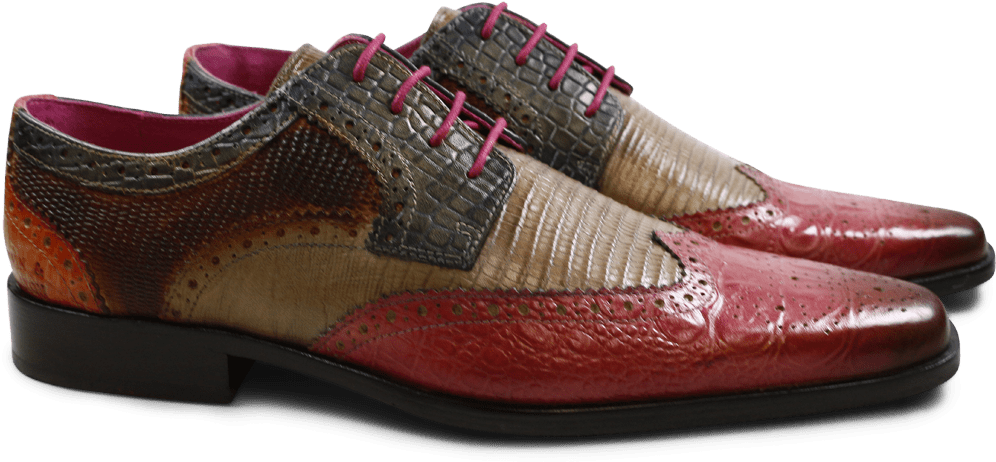 Derby Shoes Mark 3 Big Croco Guana Light Crock Lizzard - Sneakers Clipart (1024x1024), Png Download