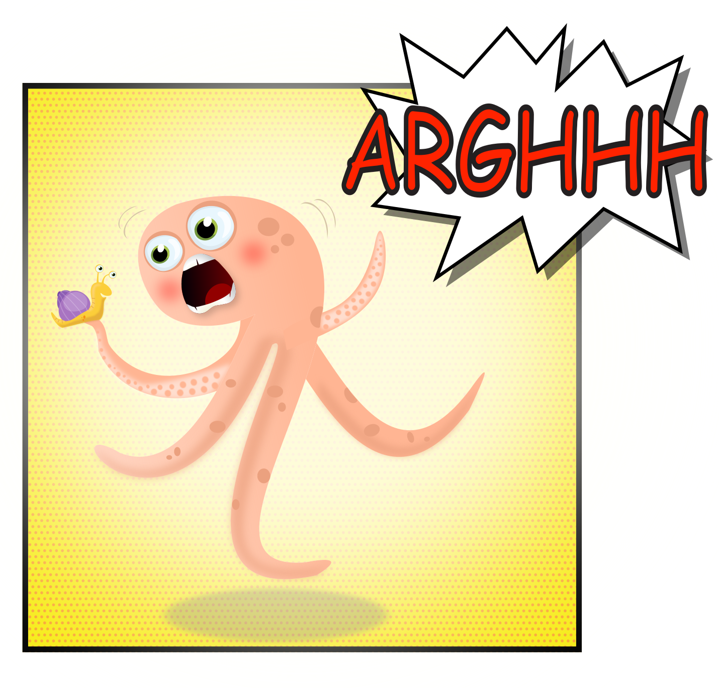 ¿cómo Se Les Ocurre Ponerse A Pasearse Por El Brazo - Cartoon Clipart (1430x1369), Png Download