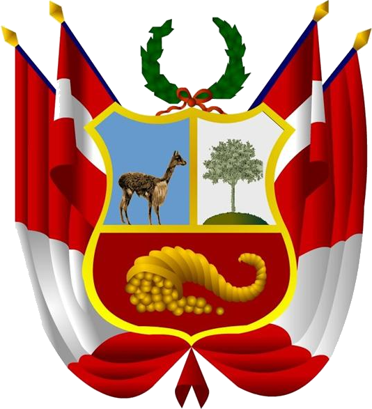 Escudo Nacional Del Peru - Peru Clipart (534x587), Png Download