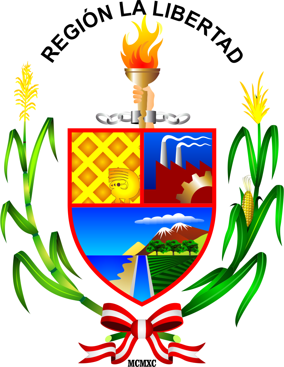 Escudo De La Región La Libertad - Escudo De La Region La Libertad Clipart (918x1188), Png Download