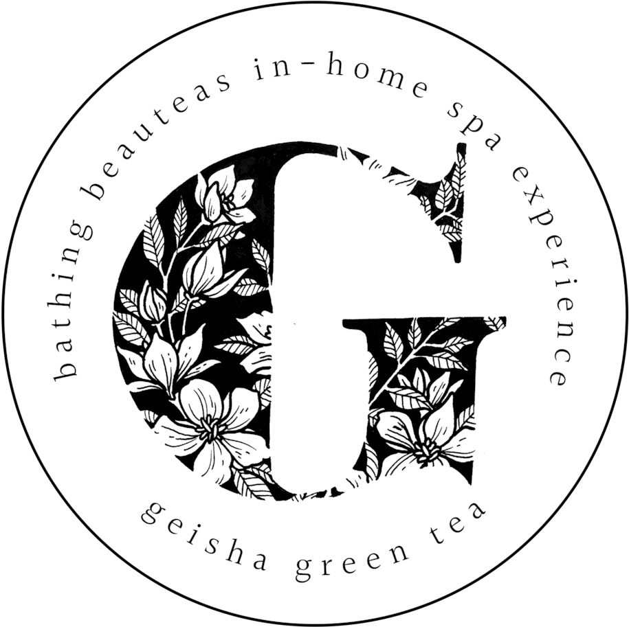 Geisha Green Tea Bath - Circle Clipart (1000x979), Png Download