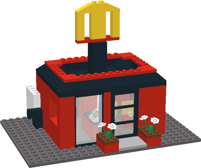 Mcdonalds - House Clipart (1006x649), Png Download