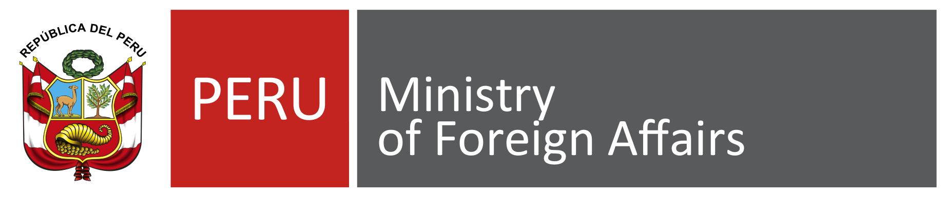 Ministerio De Relaciones Exteriores Peru Logo 3 By - Ministerio De Poblaciones Vulnerables Clipart (1865x400), Png Download