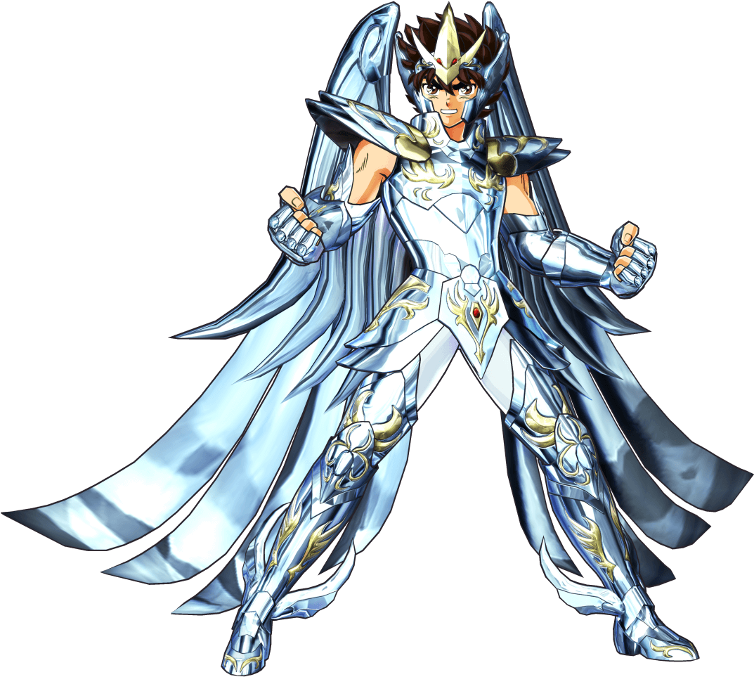 Lastly - Saint Seiya Soldiers Soul Seiya Clipart (1200x1091), Png Download