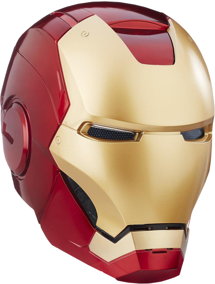 Iron Man Marvel Legends Electronic Helmet - Iron Man Helmet Clipart (723x952), Png Download