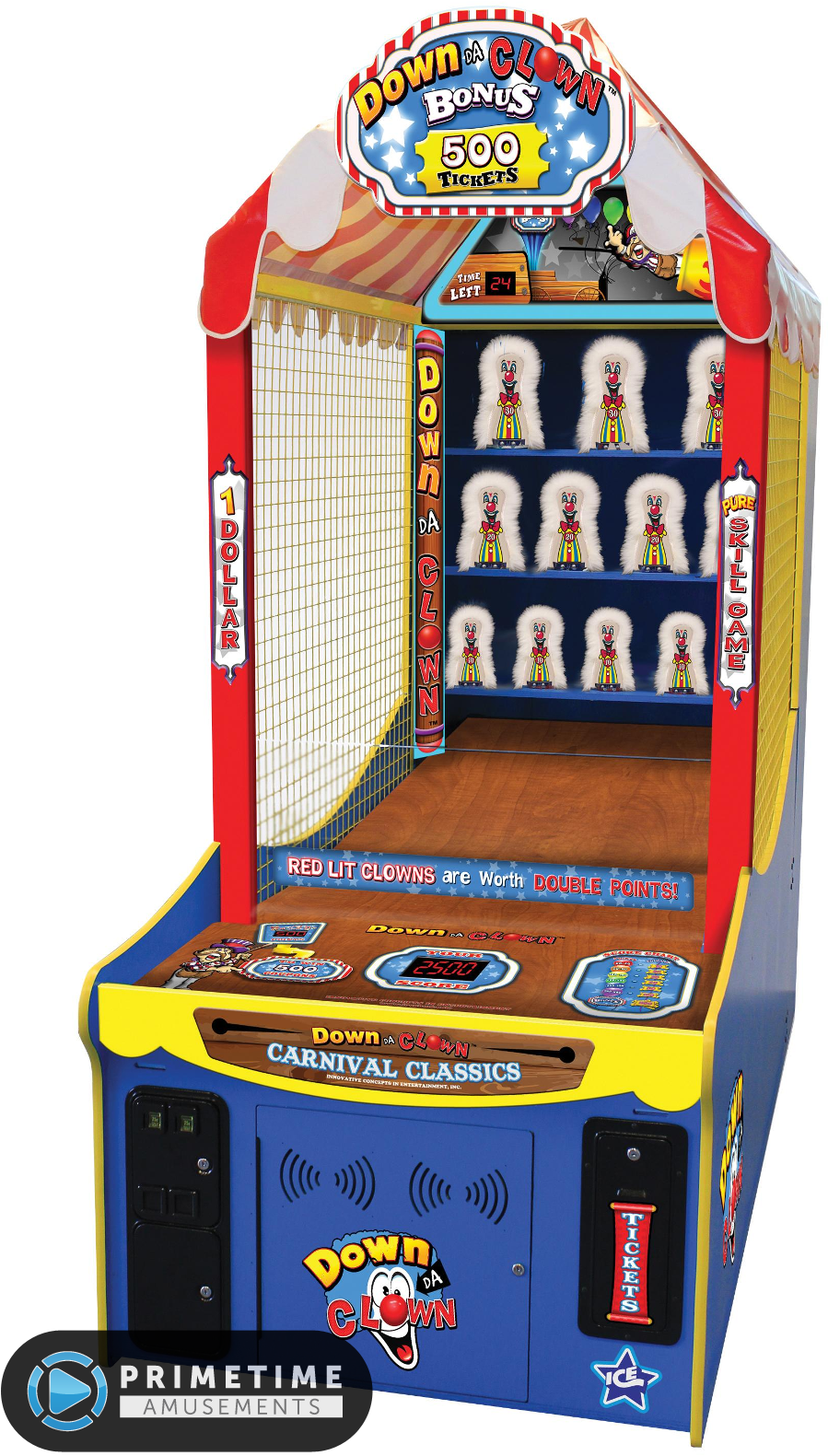 Png Freeuse Library Top Games For Sale Rent Primetime - Shoot The Clown Arcade Clipart (1136x1900), Png Download