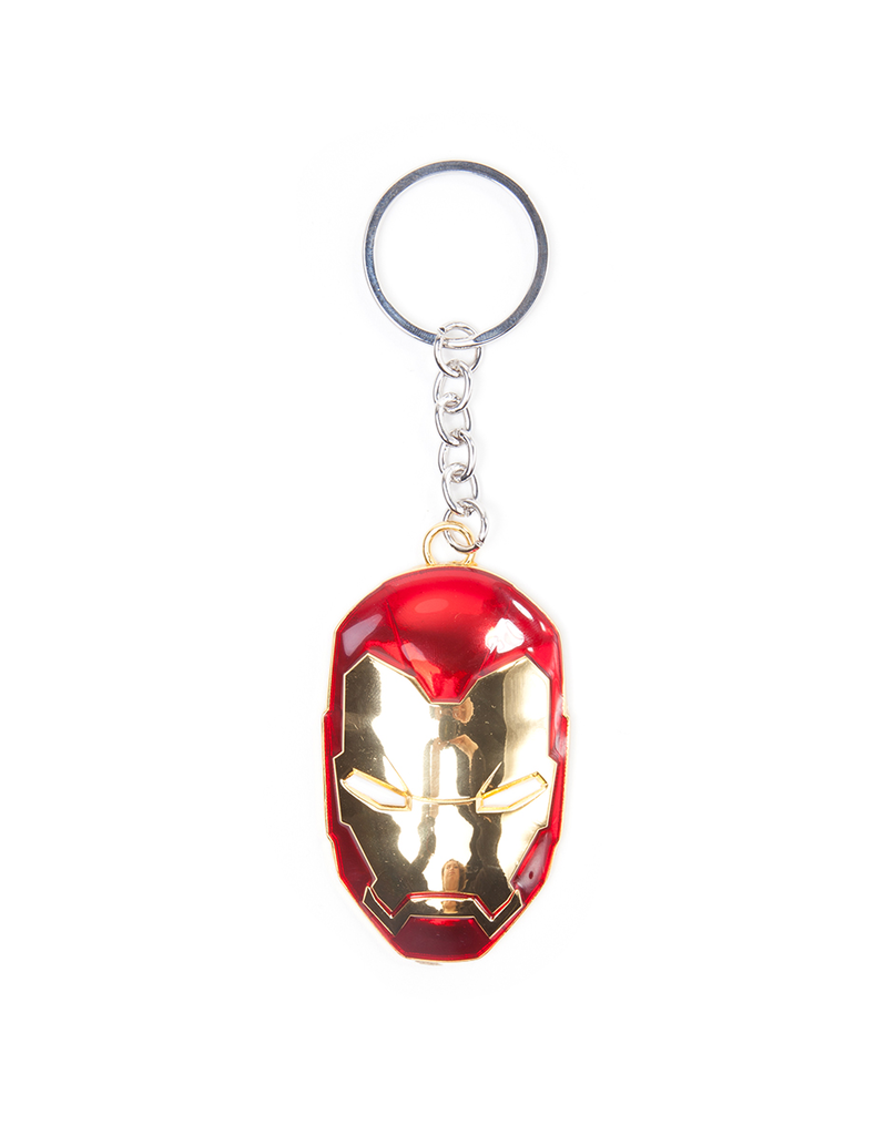 Marvel Iron Man Mask 3d Metal Keychain - Iron Man Clipart (1024x1024), Png Download