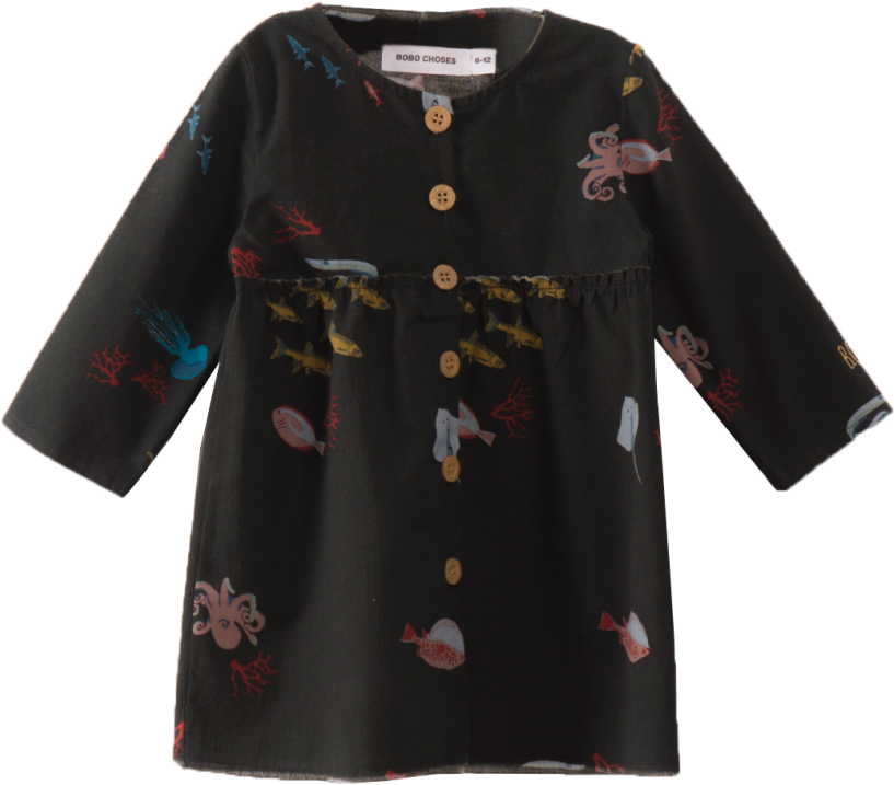 Bobo Choses Deep Sea Baby Princess Dress - Blouse Clipart (960x720), Png Download
