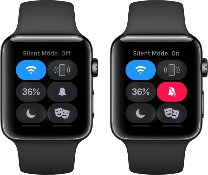 Apple Watch Silent Mode - Apple Watch Series 4 Сири Clipart (800x673), Png Download