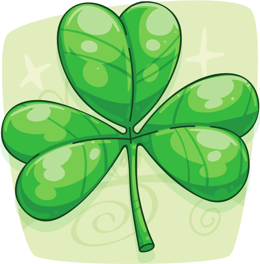 St Patrick's Day - Shamrock Clipart (1024x1024), Png Download