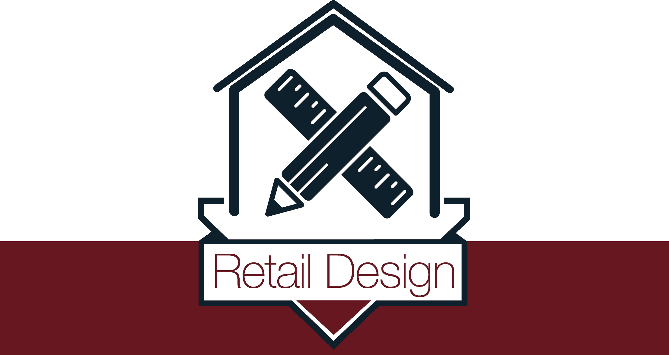 Retail Design Icon - Graphic Design Clipart (2217x1177), Png Download