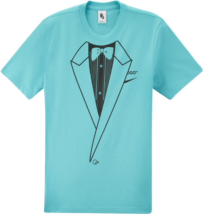 Nike X Off White Tee Orange Clipart (960x960), Png Download