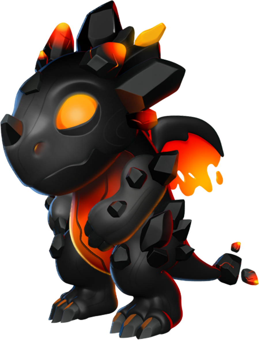 Hellhound Dragon Baby - Illustration Clipart (899x1179), Png Download