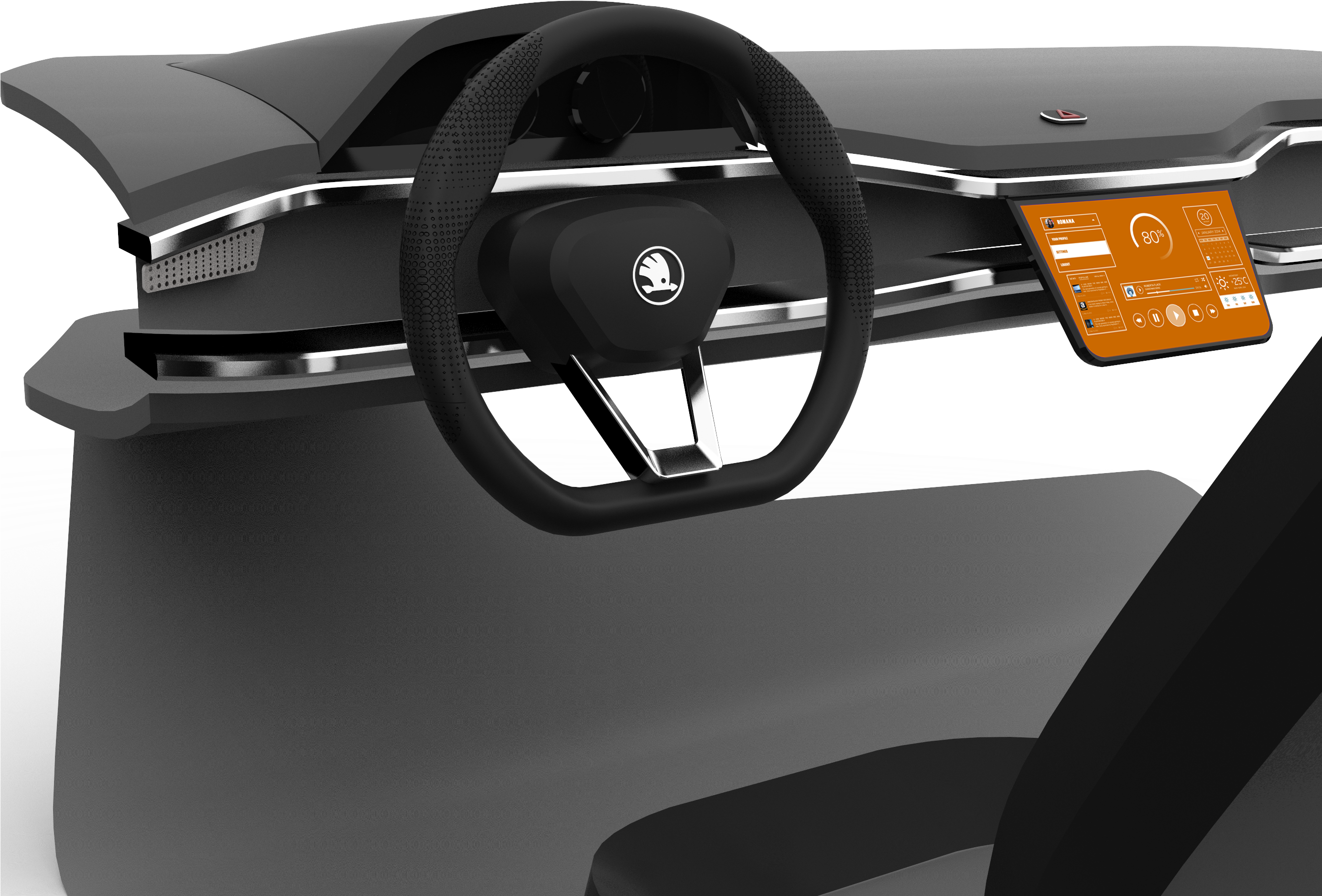A Car Interior Design Of Carsharing Servise - Bmw Clipart (2766x1875), Png Download