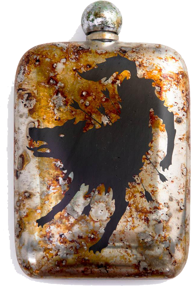 Hellhound , Png Download - Sneerwell Stainless Steel Flasks Clipart (641x956), Png Download