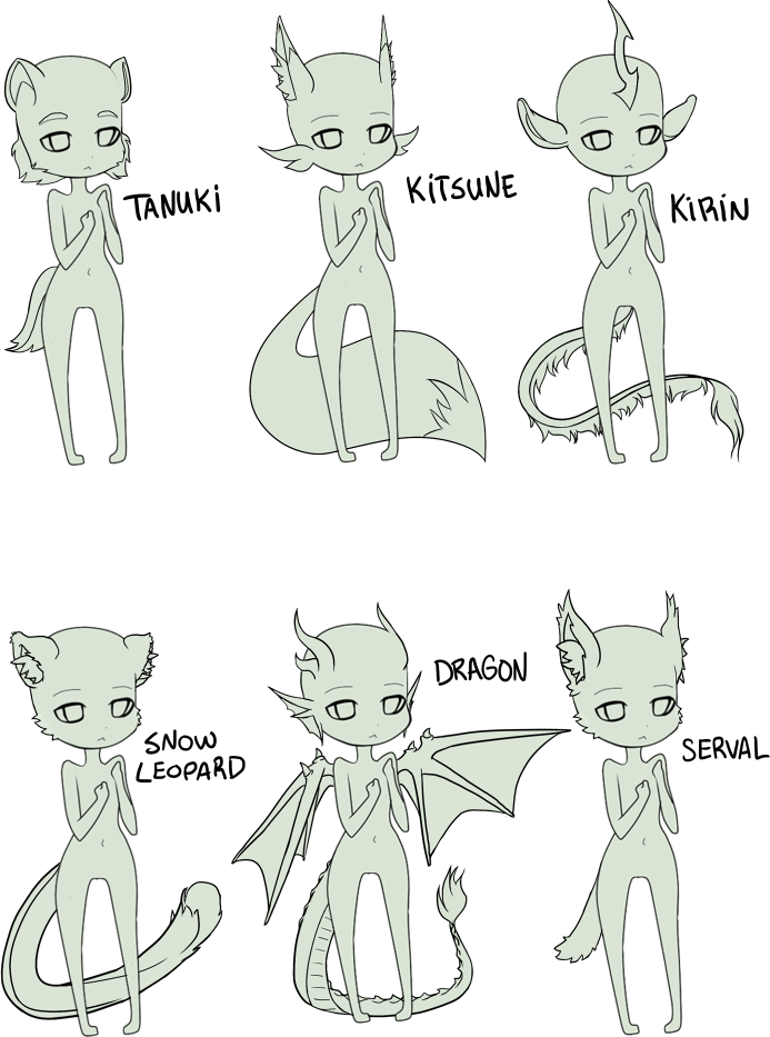 Buscar Con Google - Chibi Demon Base Clipart (693x933), Png Download