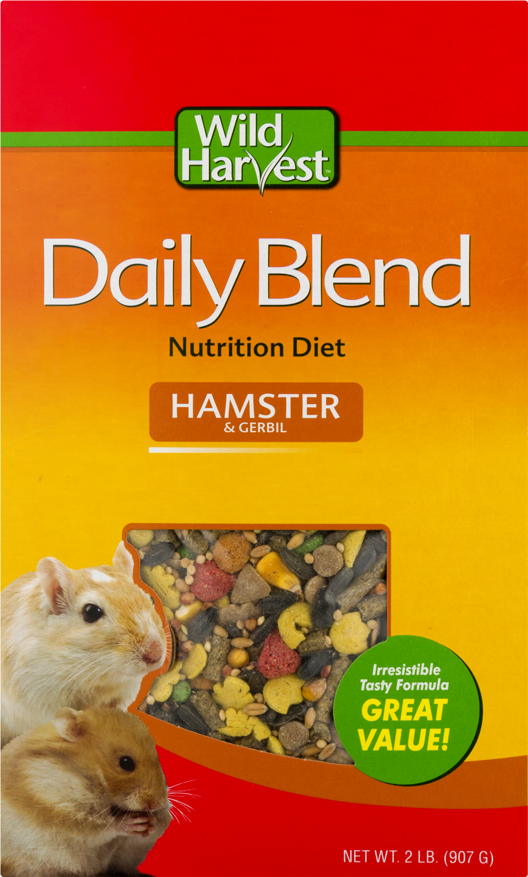 Wild Harvest Daily Blend Nutrition Diet For Hamsters - Daily Blend Hamster Food Clipart (1800x1800), Png Download