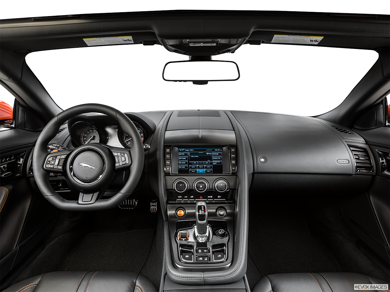 Interior View Of 2015 Jaguar F-type Convertible In - Aston Martin Db9 Clipart (1280x960), Png Download