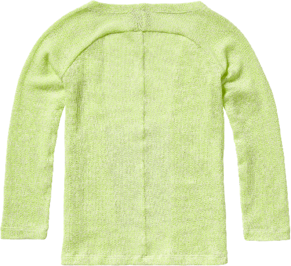 Vingino Cardigan/weste Maryse Neon Green - Cardigan Clipart (998x912), Png Download